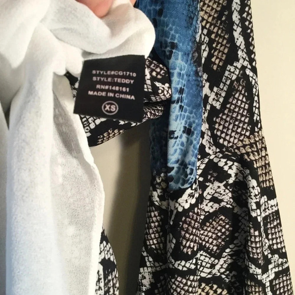 Buddy Love Teddy Python Print Tunic/Mini Dress - Picture 7 of 9